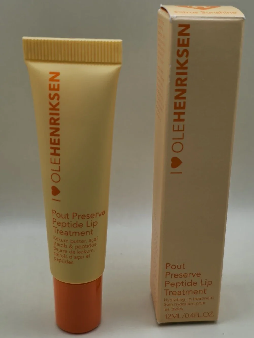 CITRUS SUNSHINE- OLEHENRIKSEN Pout Preserve Peptide Lip Treatment